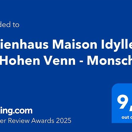 Ferienhaus Maison Idylle Im Hohen Venn - Monschau ビュートゲンバッ エクステリア 写真